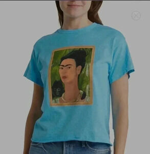 Self Portrait Frida Kahlo With Monkey NWT Size XS